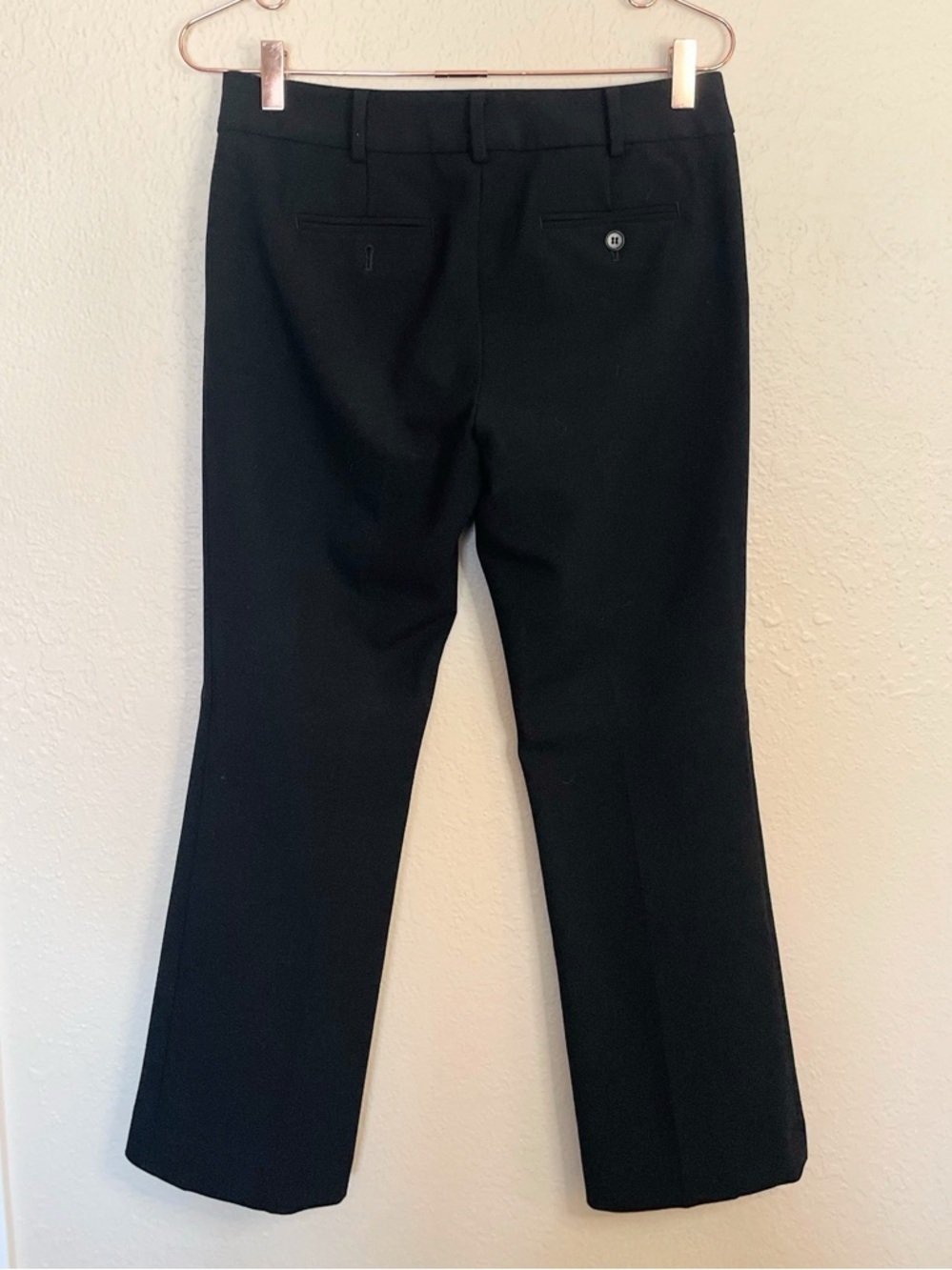 Talbots Black Petite Dress Pants 4P Modern Fit Quiet Luxury - Picture 6 of 6